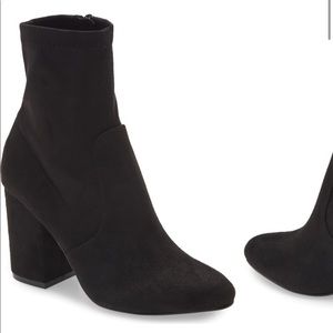 Steve Madden Suede Sock Booties